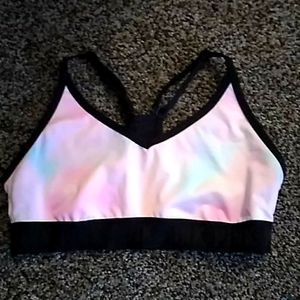 Pink victorias secret ultimate sports bra